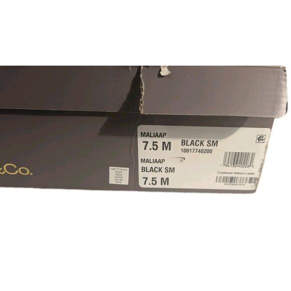 Style & Co Women's Black Maliaa Size 7.5M Buckled Round Toe Riding Boots NIB - Picture 6 of 7